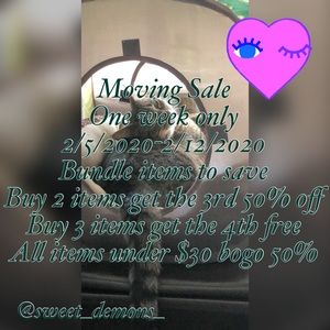 Moving Sale